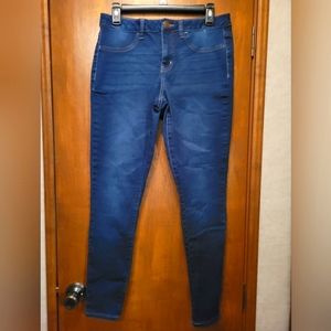 NWOT SO High Rise Denim Leggings, Size 11